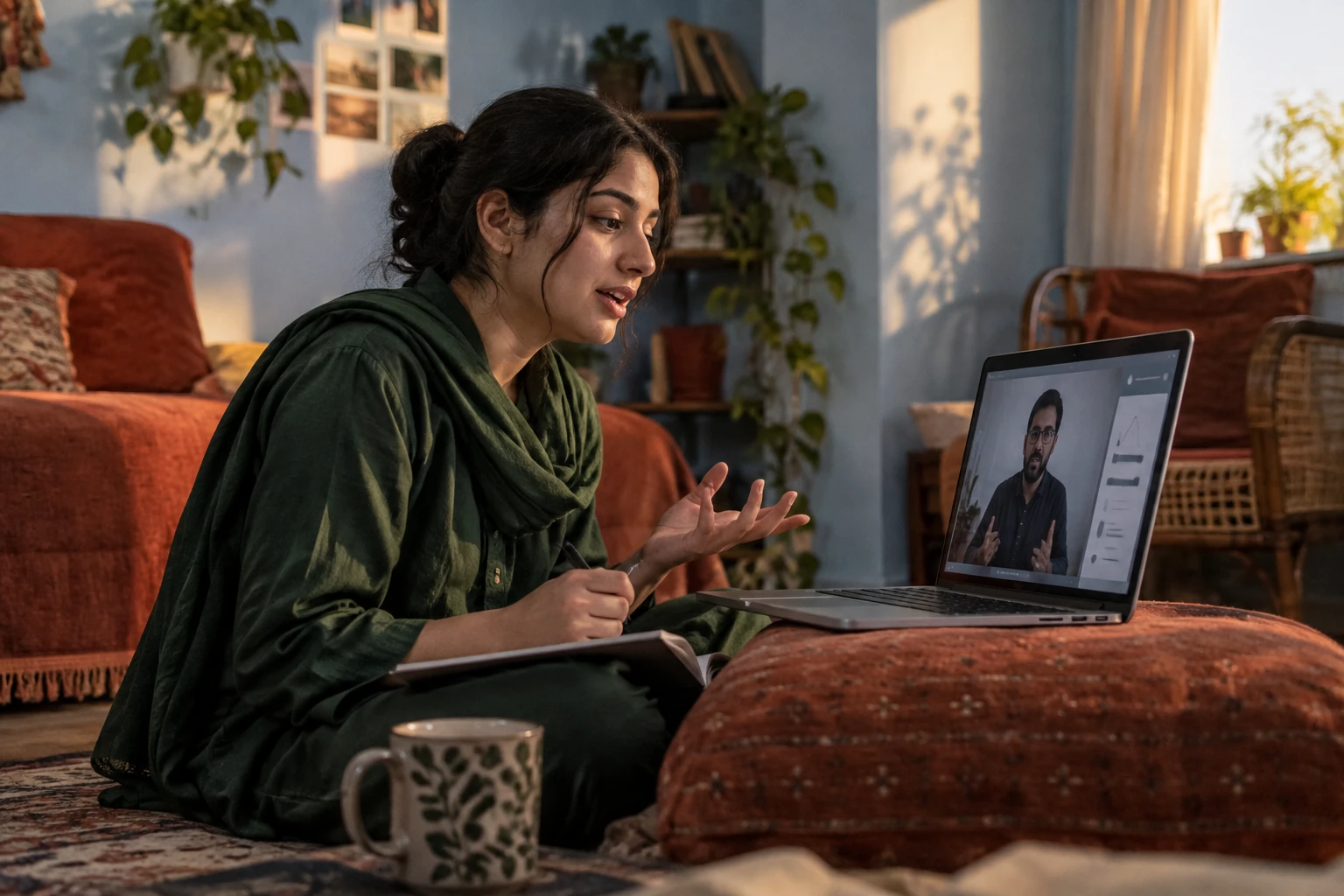 Illustrative scene for: Developing people for the AI age.