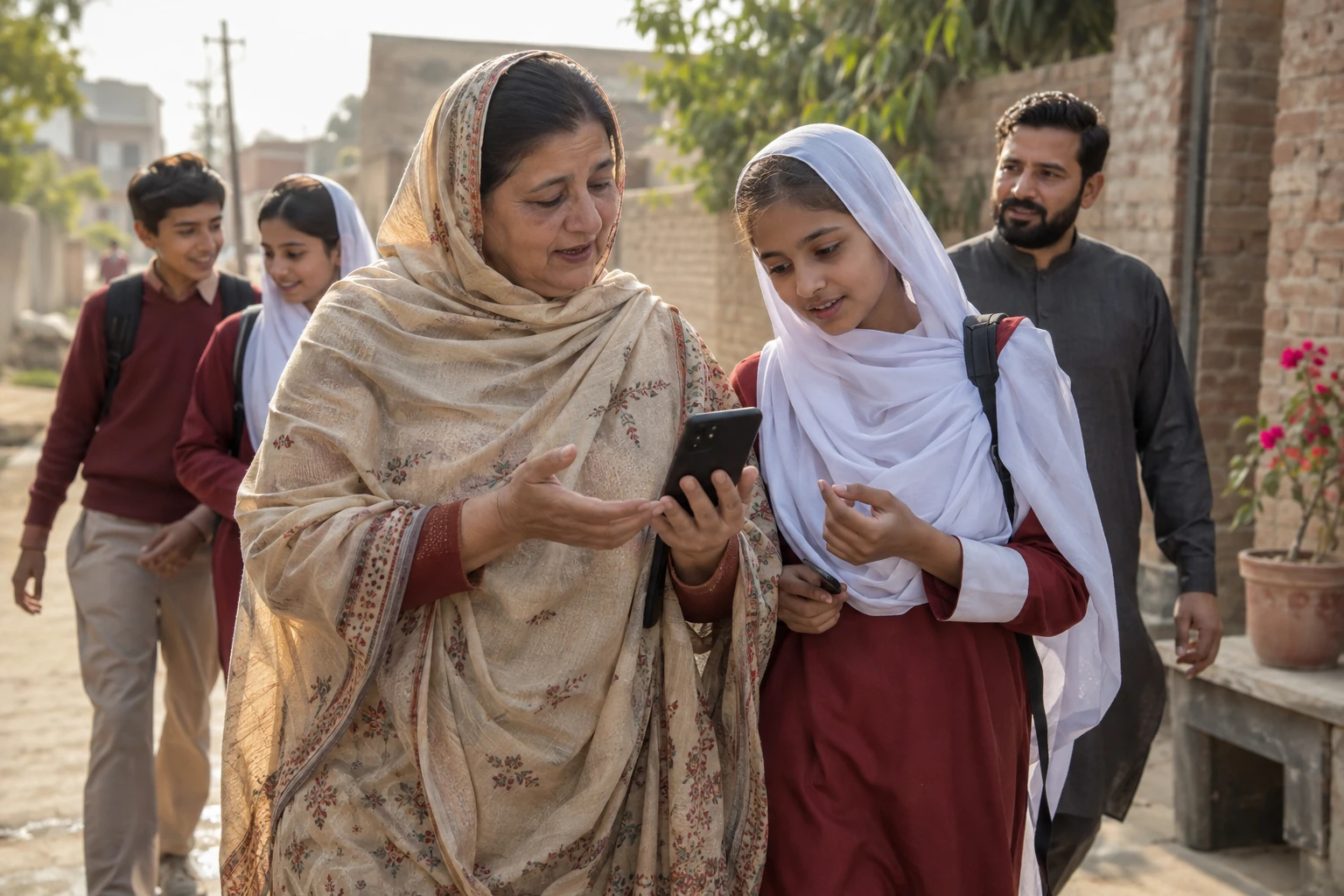 Illustrative scene for: Akhuwat Foundation