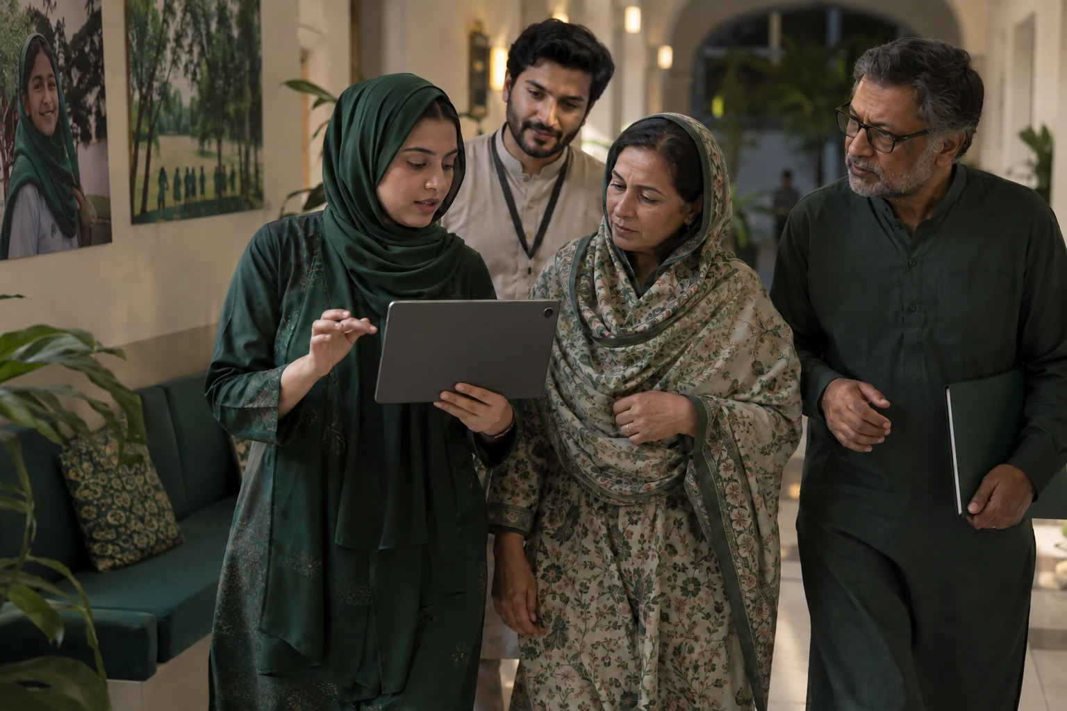 Illustrative scene for: Aman Foundation