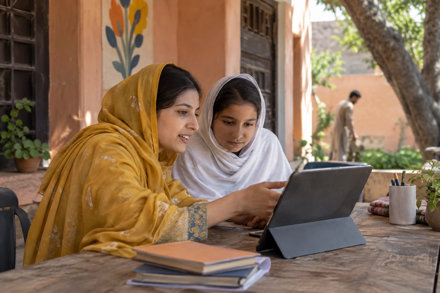 Illustrative scene for: Developments in Literacy (DIL)