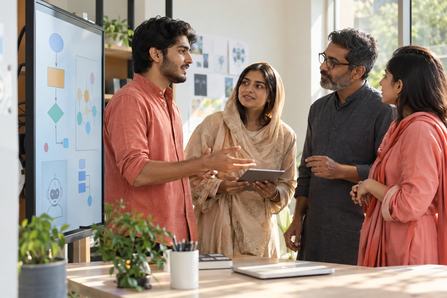 Illustrative scene for: Google Pakistan
