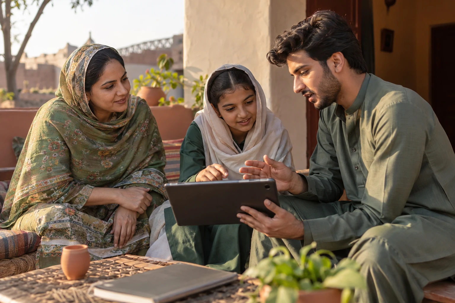 Illustrative scene for: Kashf Foundation