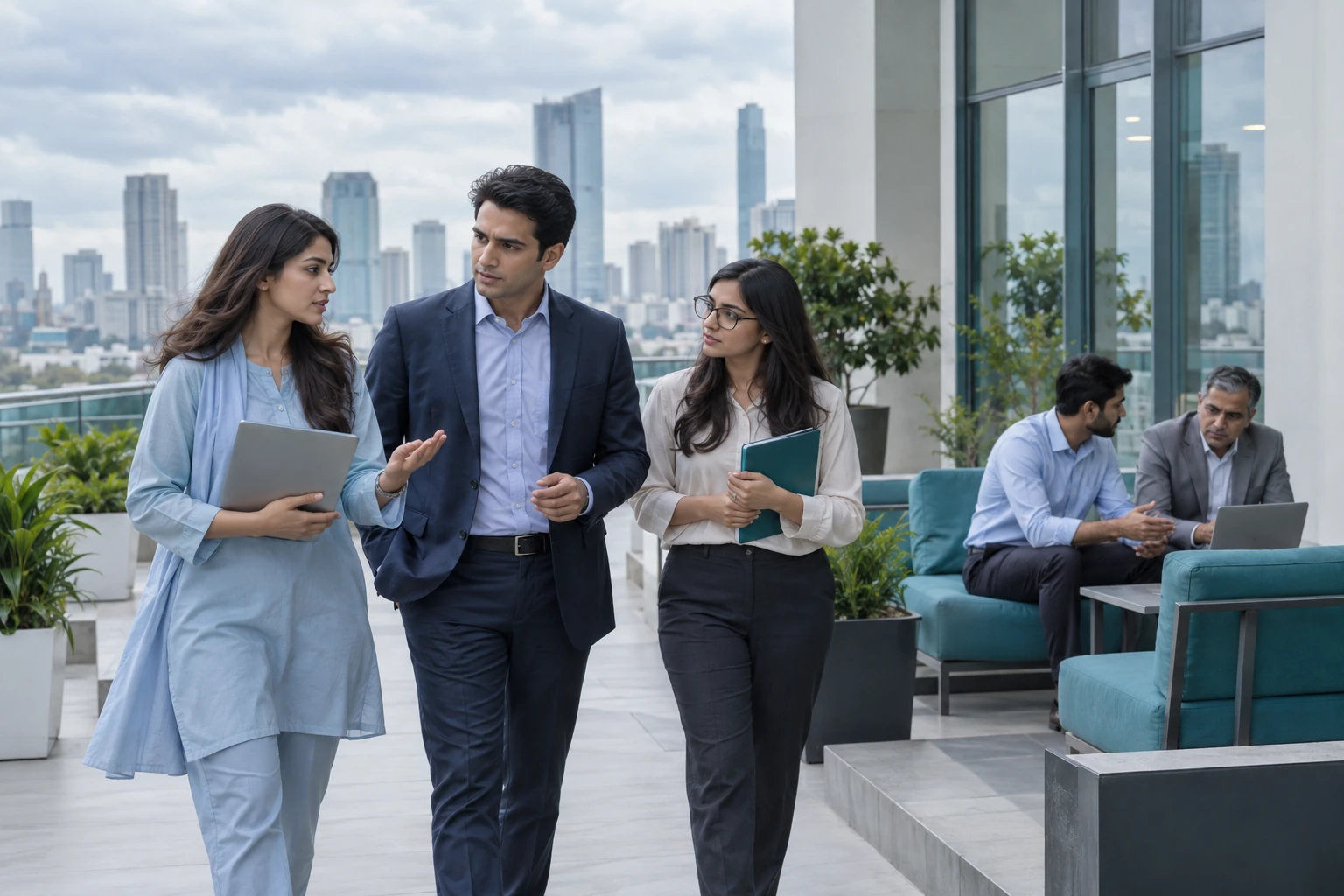 Illustrative scene for: Capital Markets & Asset Management
