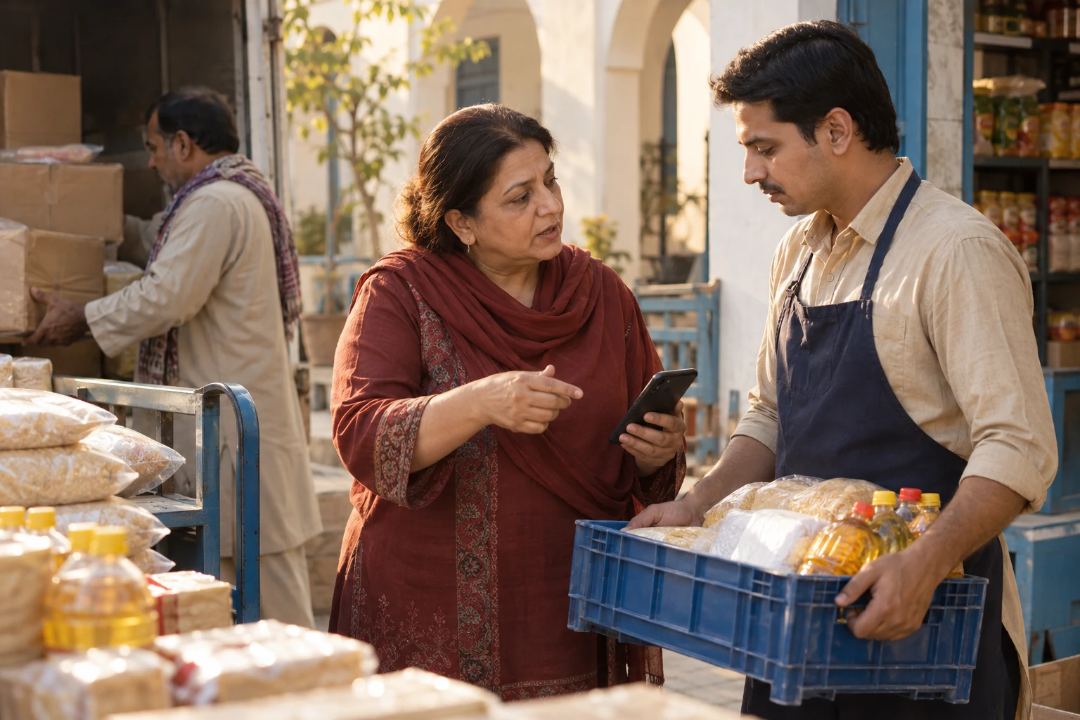 Illustrative scene for: FMCG — Consumer Goods