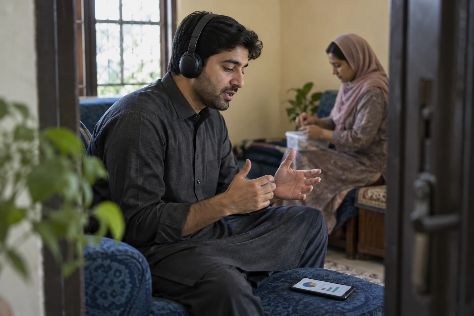 Illustrative scene for: Islamic Banking & Microfinance