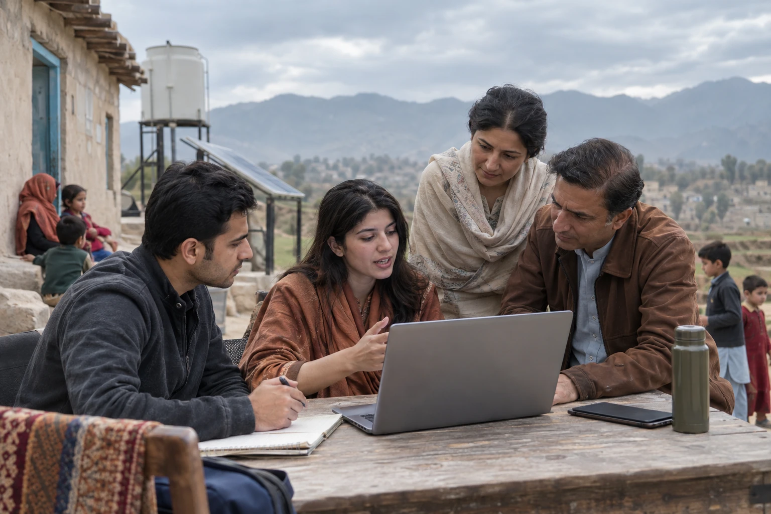 Illustrative scene for: NGOs & Development Sector