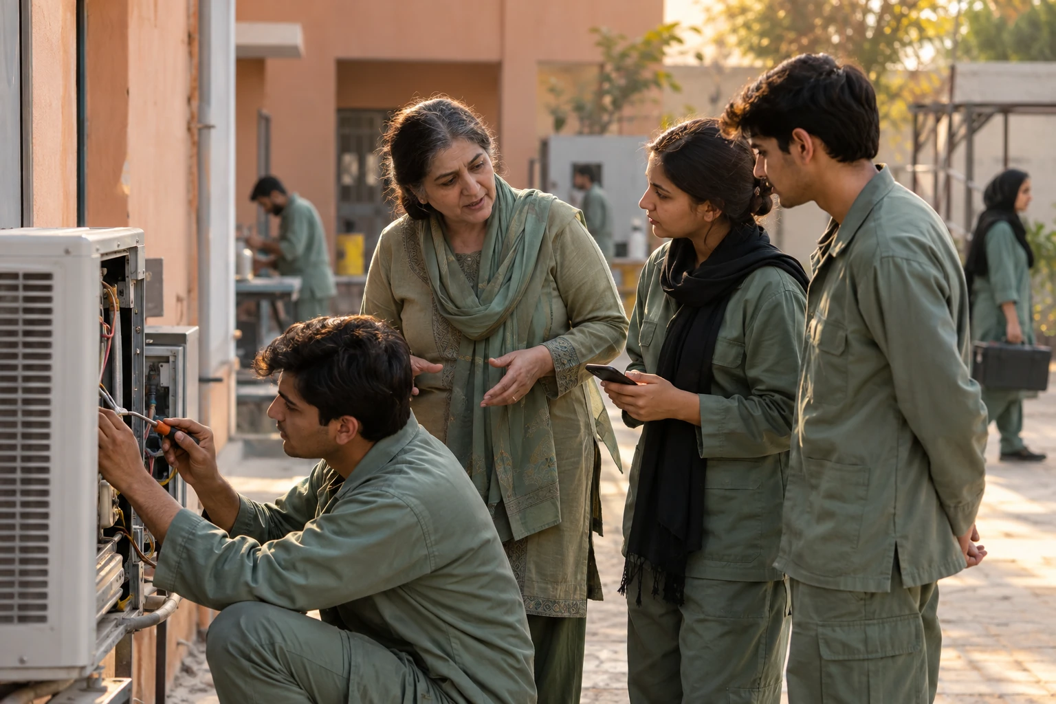 Illustrative scene for: Vocational & Technical Training