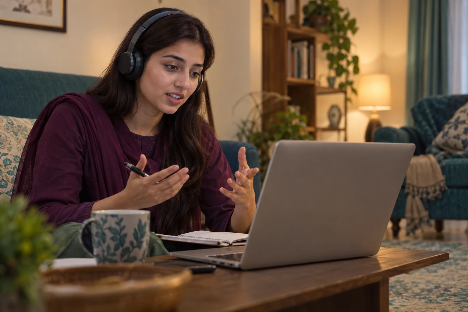 Illustrative scene for: AI for Finance