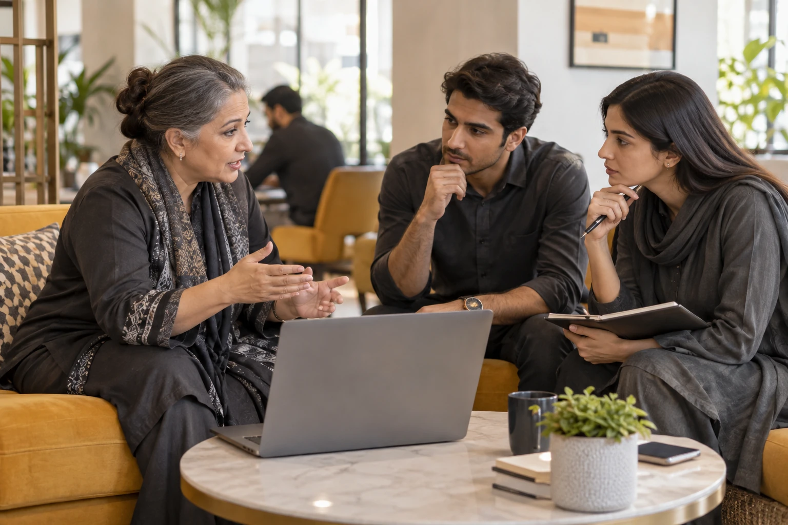Illustrative scene for: AI Sales Consultant