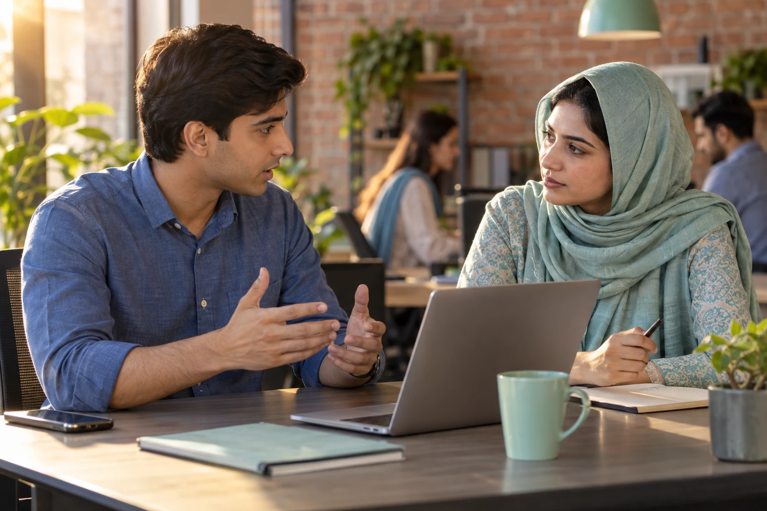 Illustrative scene for: AI for HR Strategy & Analytics