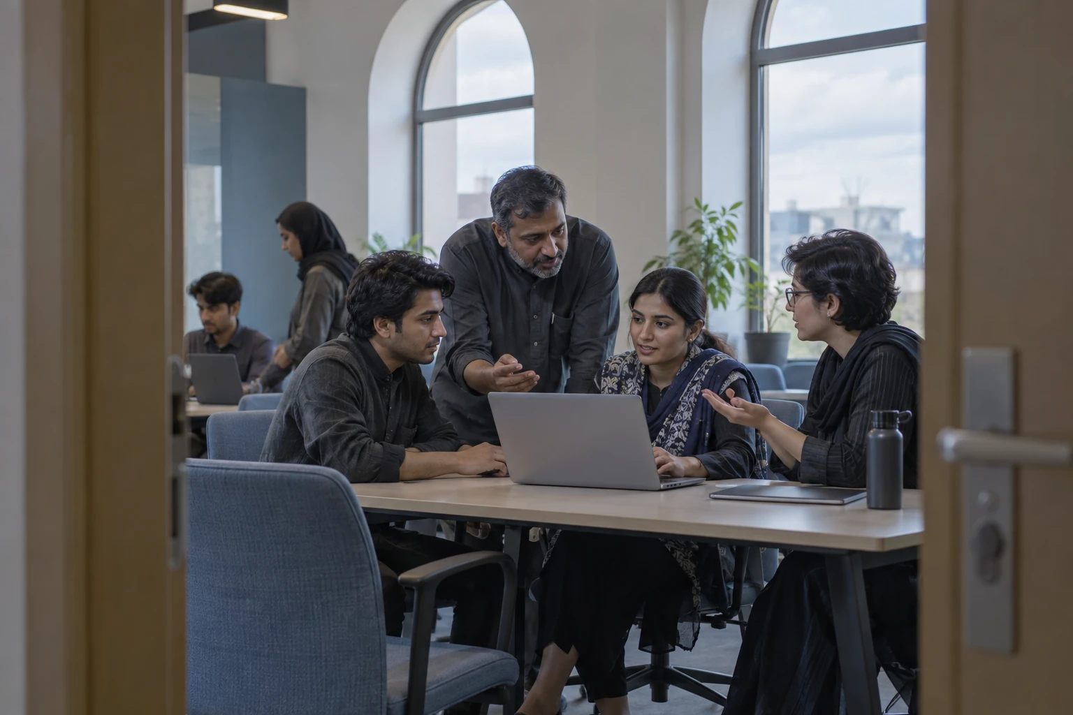 Illustrative scene for: Pakistan as a Global AI Hub