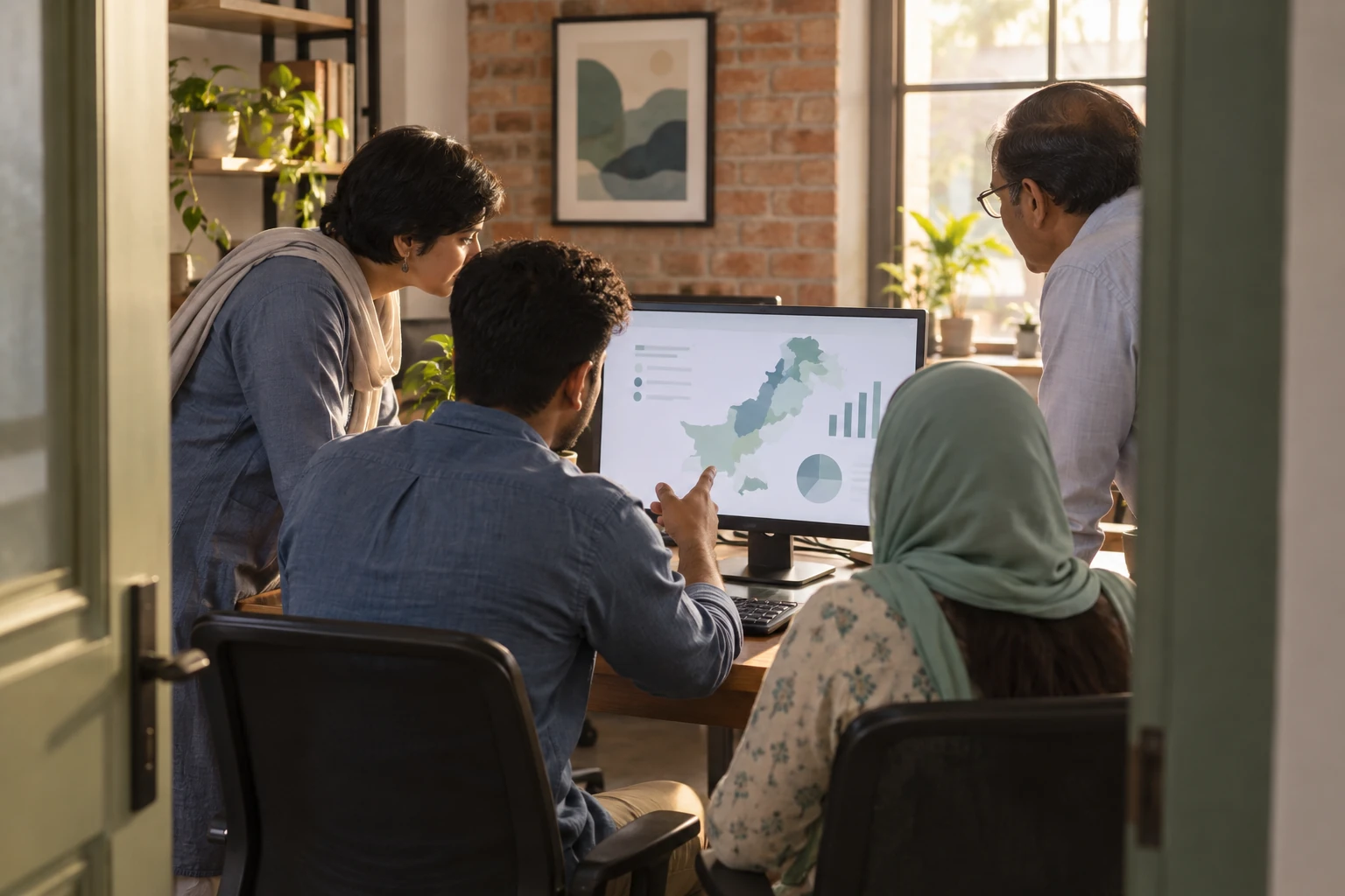Illustrative scene for: Data First