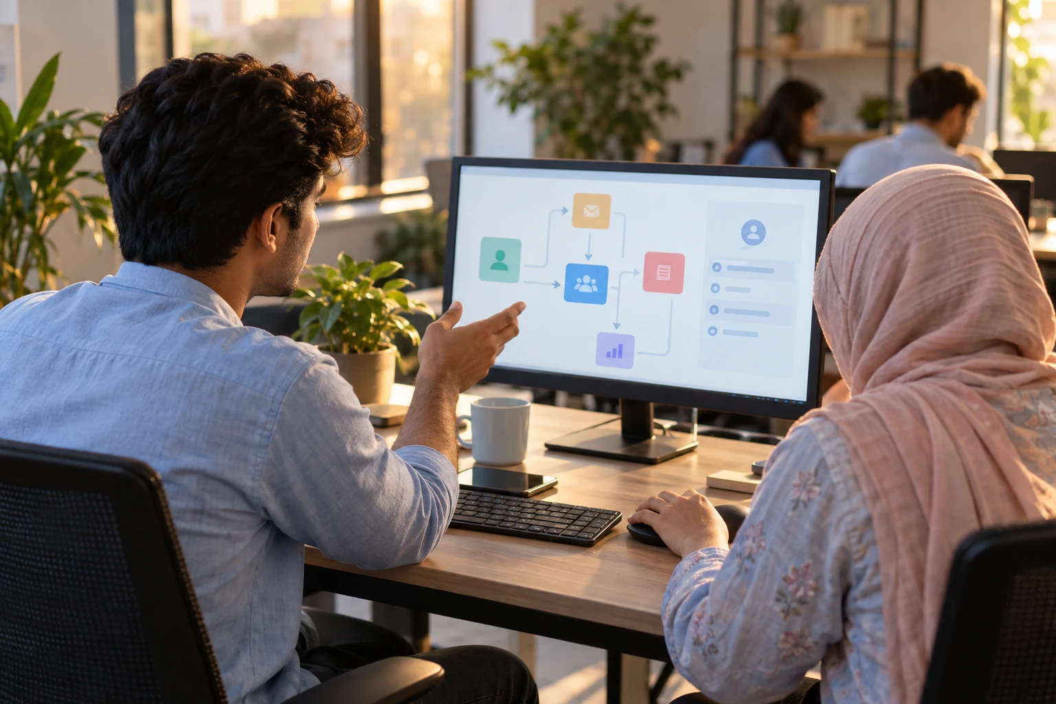 Illustrative scene for: Building CRM Systems