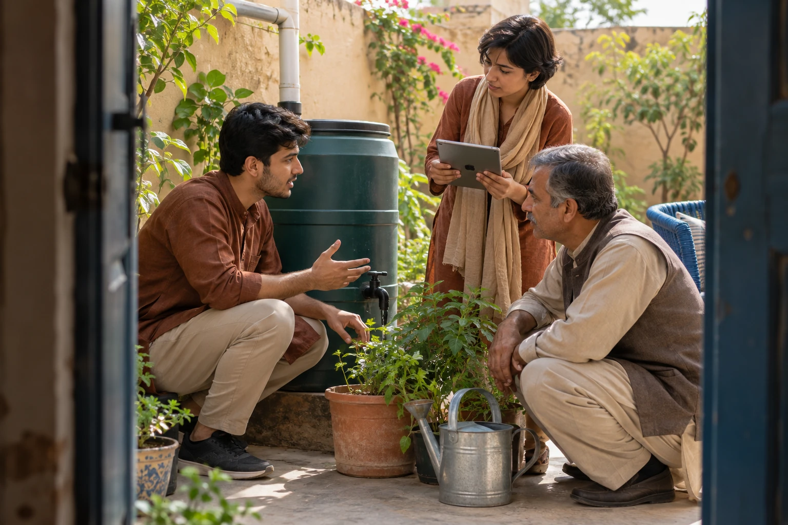Illustrative scene for: Climate Action for Communities