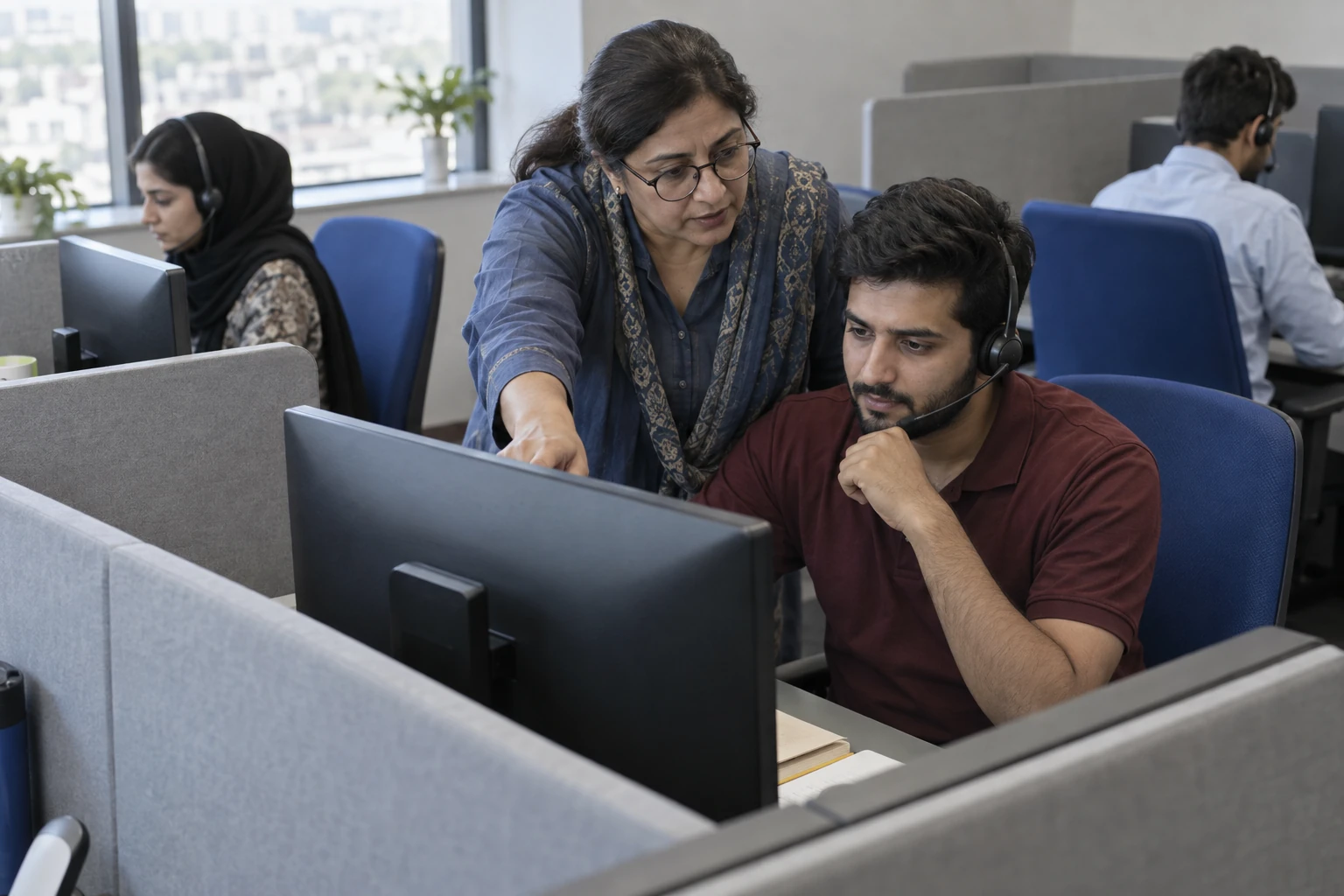 Illustrative scene for: Contact Center Operations