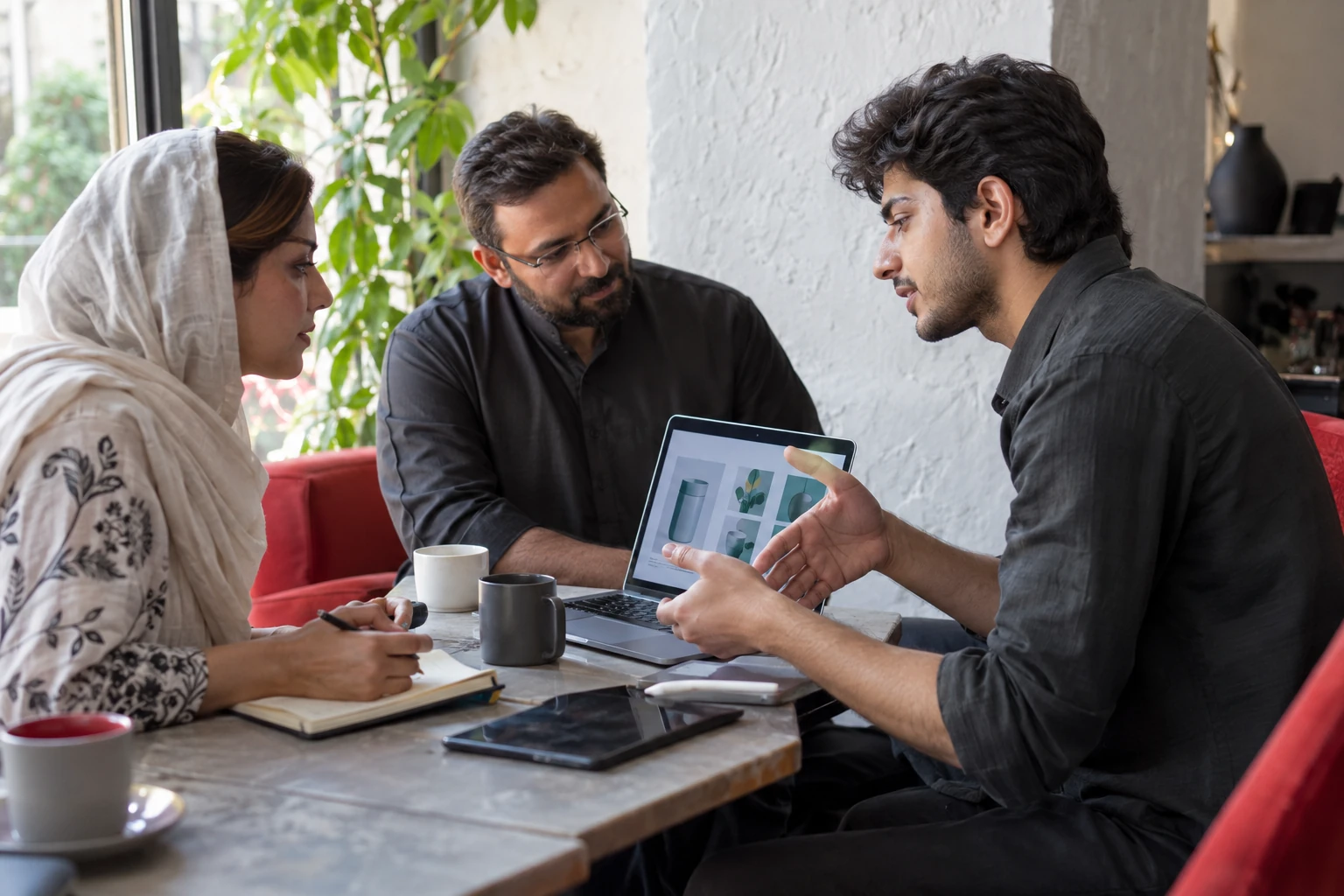 Illustrative scene for: Winning Clients Off-Platform