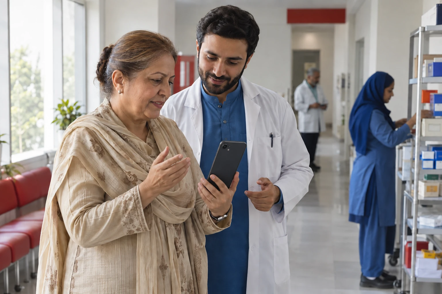 Illustrative scene for: HealthTech & Innovation