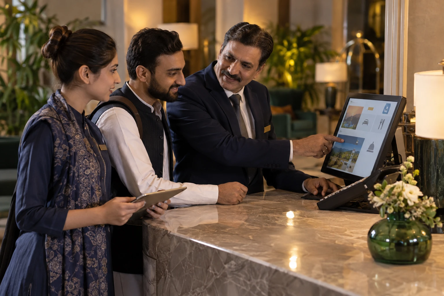 Illustrative scene for: Front Office & Guest Experience