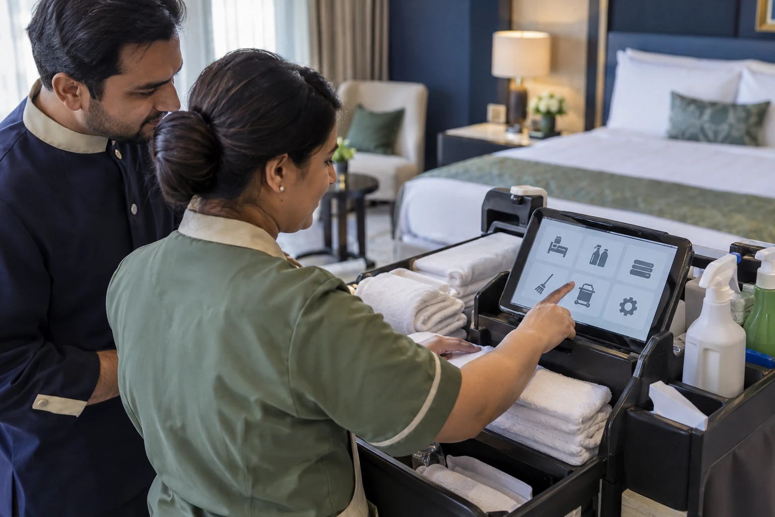 Illustrative scene for: Housekeeping & Facilities