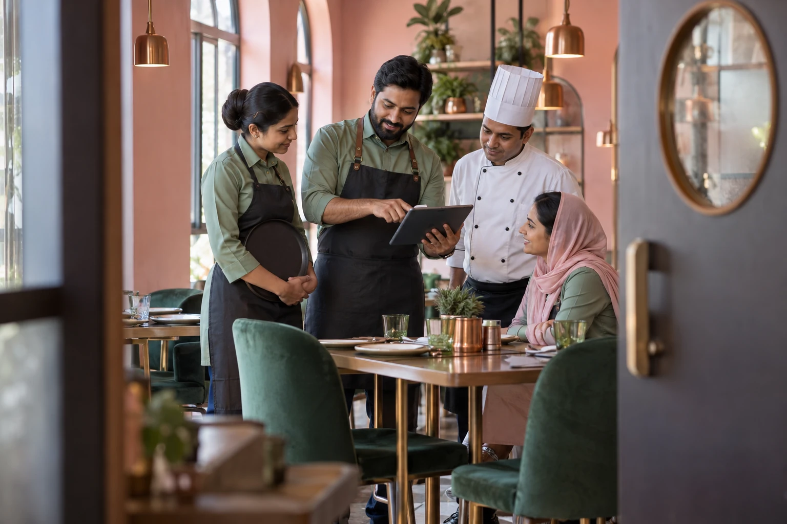 Illustrative scene for: Restaurant Business