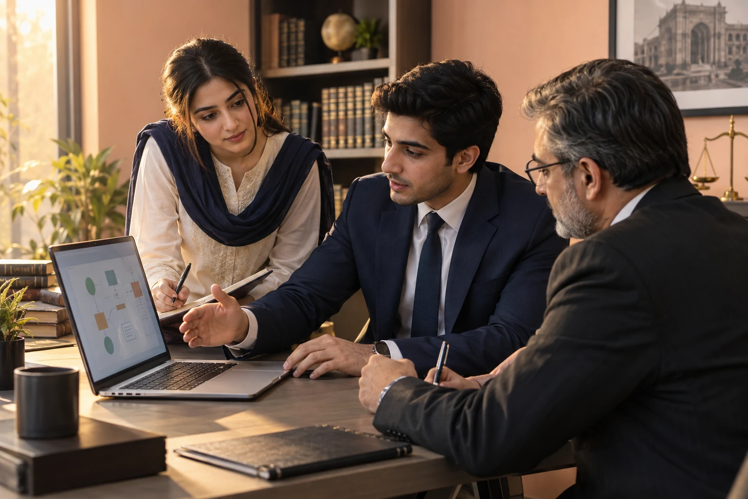Illustrative scene for: Compliance Career Path
