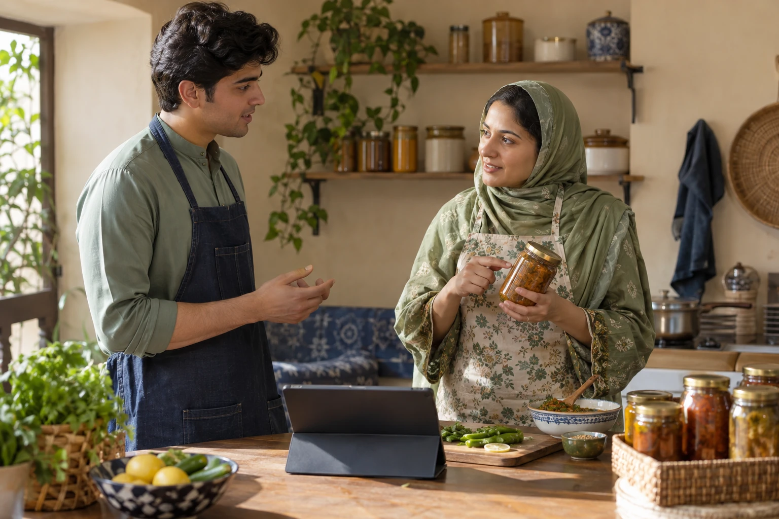 Illustrative scene for: Home Food Business