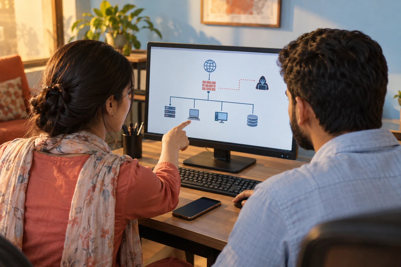Illustrative scene for: Penetration Testing
