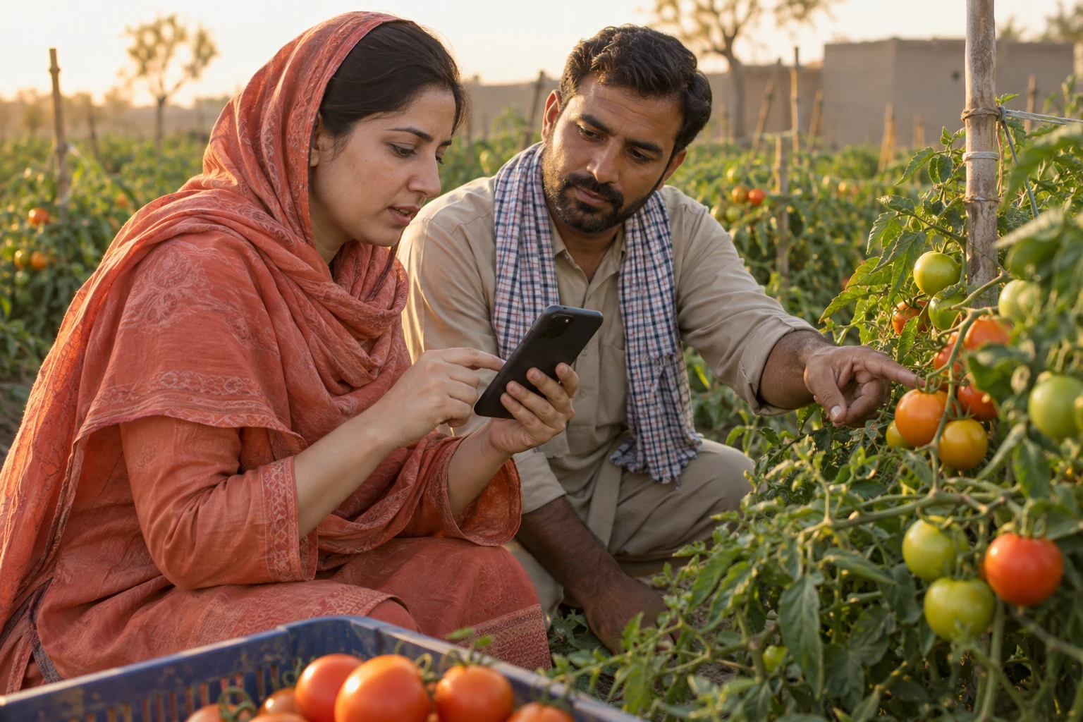 Illustrative scene for: Agri Supply Chain & Market