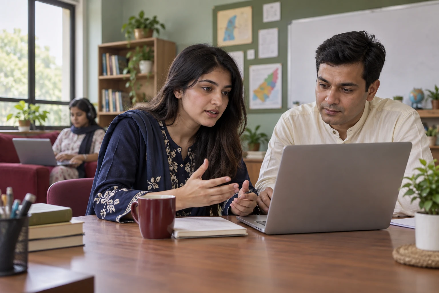 Illustrative scene for: AI for Teachers