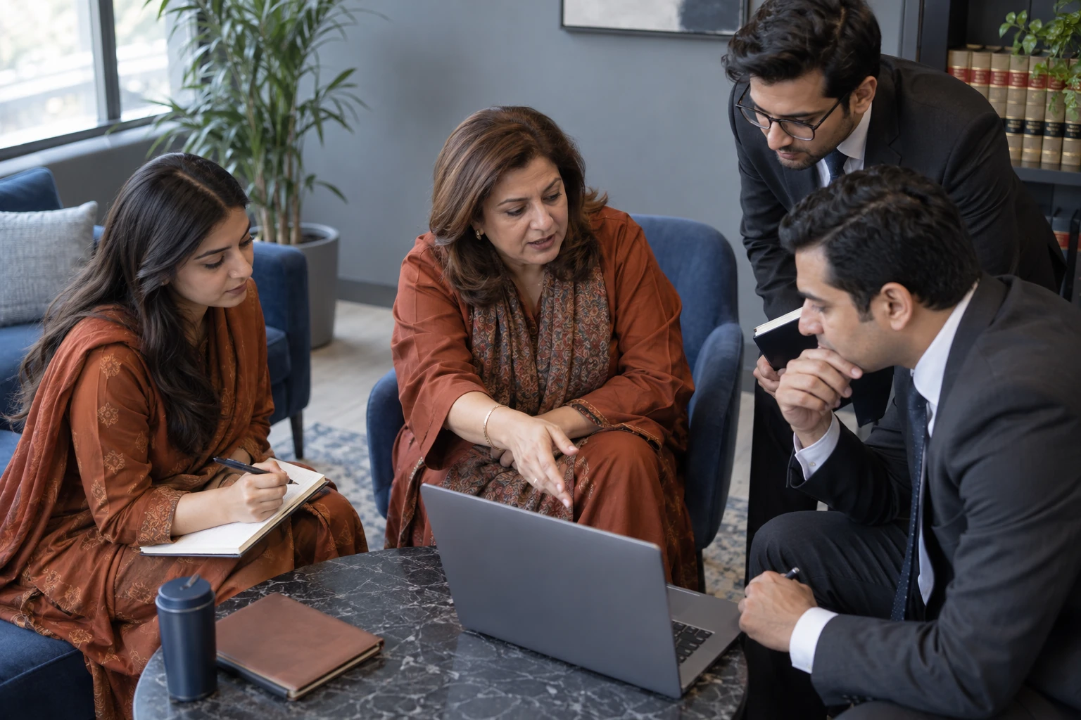 Illustrative scene for: Lawyers & legal teams
