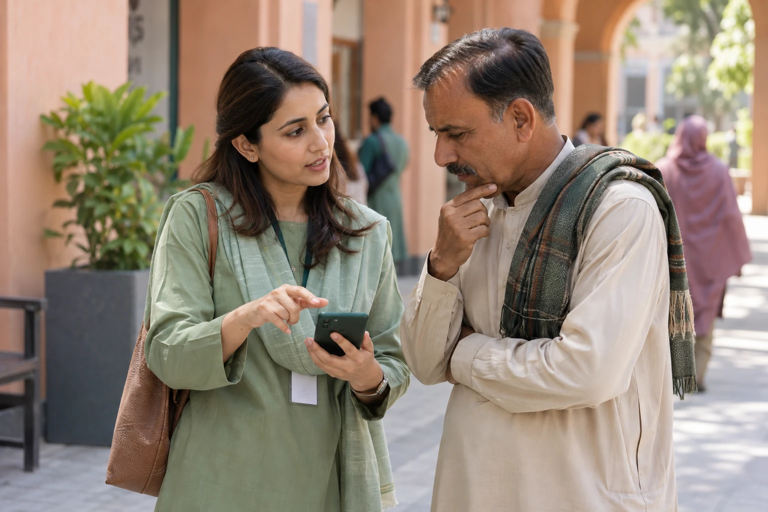 Illustrative scene for: Government staff