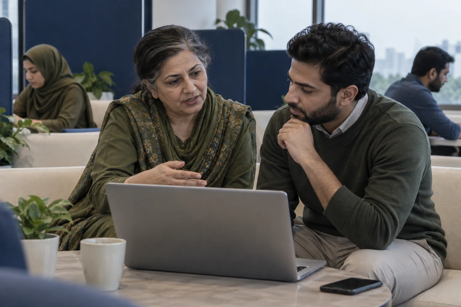 Illustrative scene for: Adults returning to learning